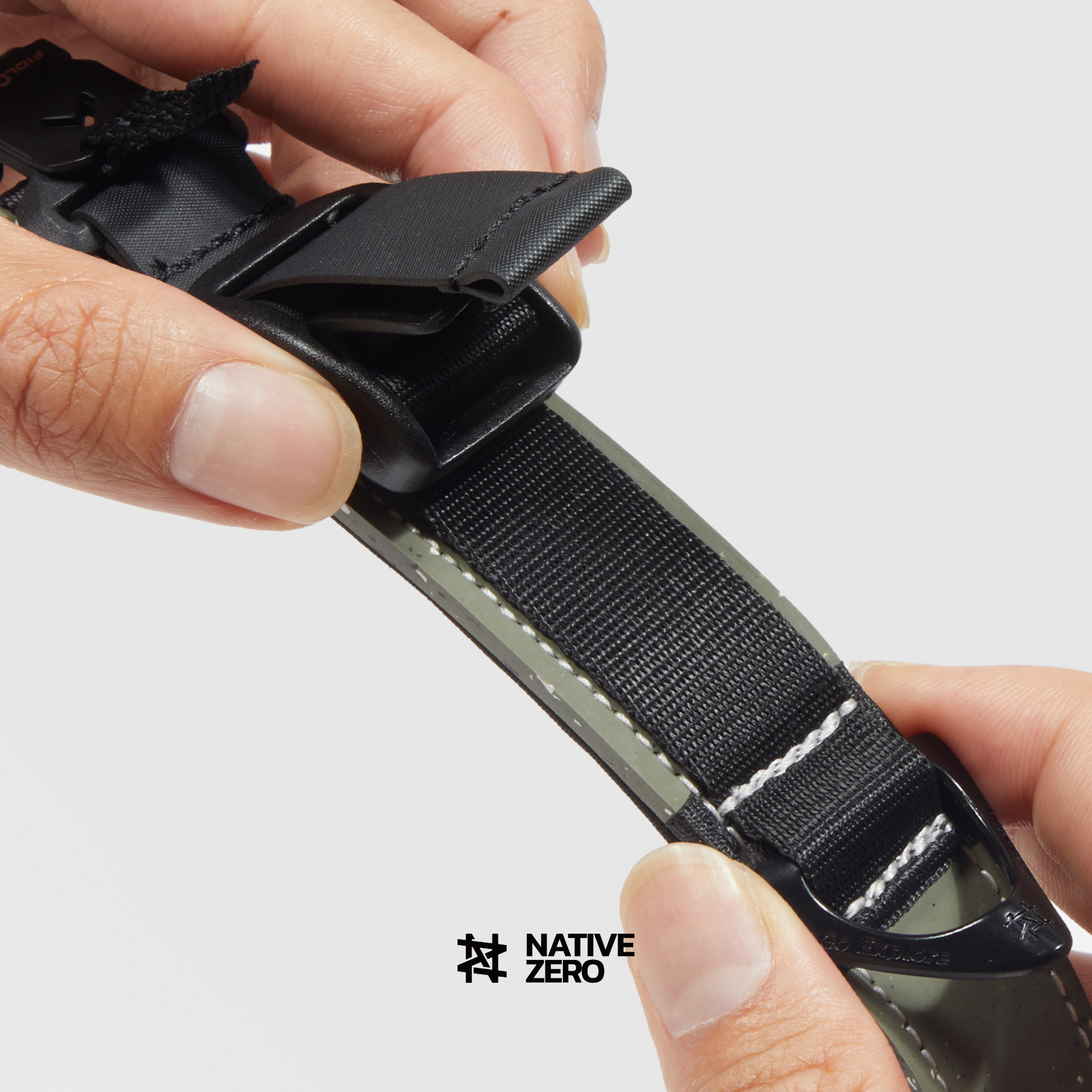 ARI 1.0 micro-adjustment slider, slide-and-snap fit system — NATIVE ZERO